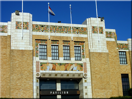 Expo Square Pavilion facade