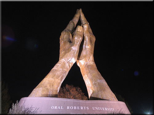 ORU Praying Hands